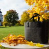 Sigtuna vegan bag with metal chain - Image 3